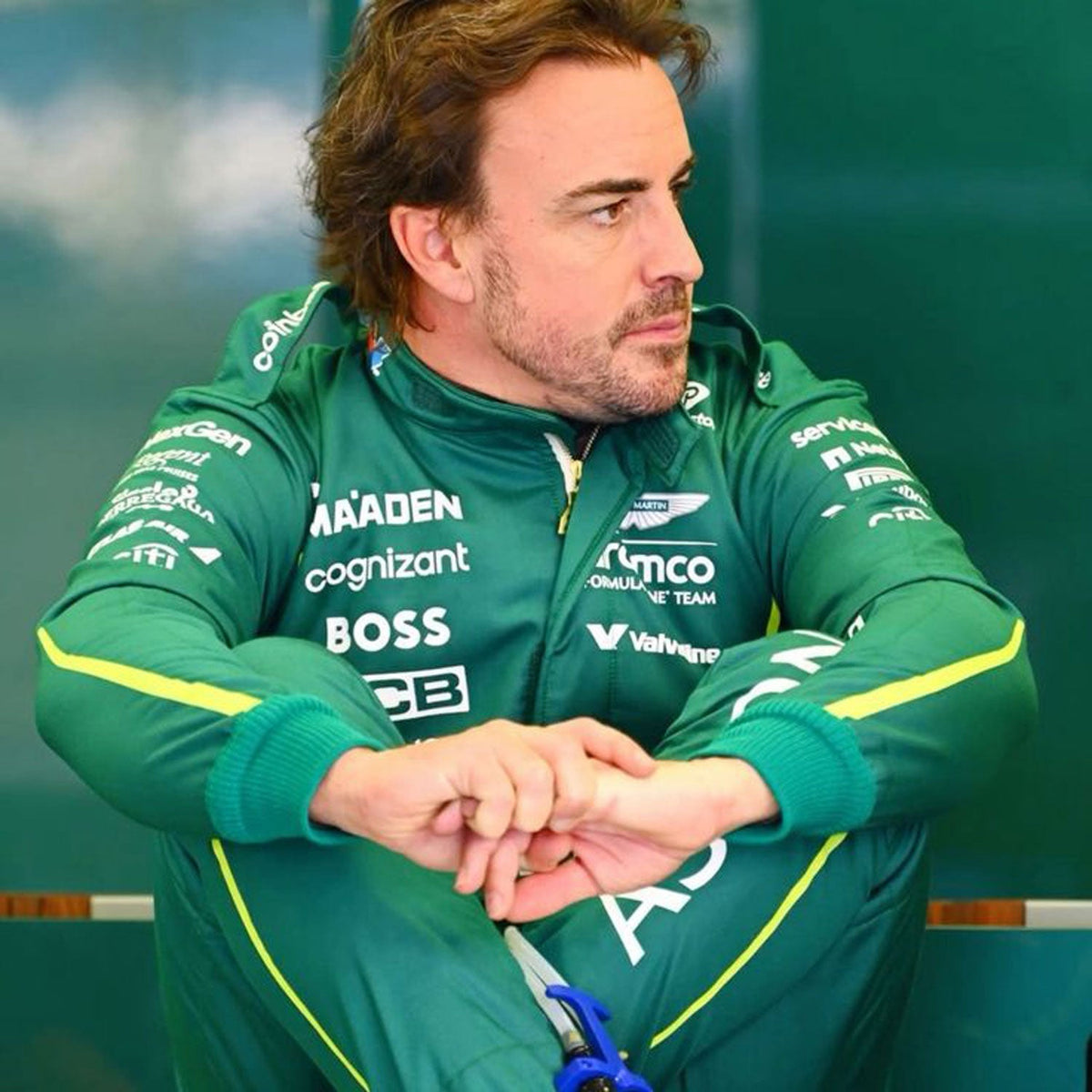 Fernando Alonso Racing Suit Replica 2025: fernando Alonso F1 Race Aston Martin Grand Prix Suit.