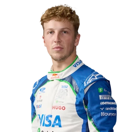 Liam Lawson replica F1 race suit for karting drivers and motorsport fans