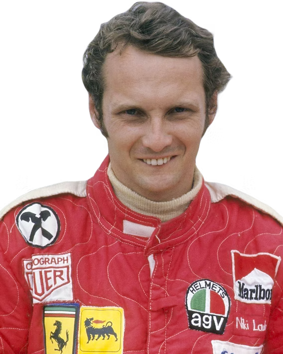 Niki Lauda replica F1 race suit for karting drivers and motorsport fans