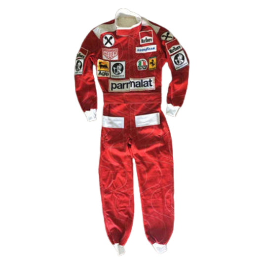 Niki Lauda Racing Suit Replica 1976: niki Lauda F1 Race Ferrari Grand Prix Suit.