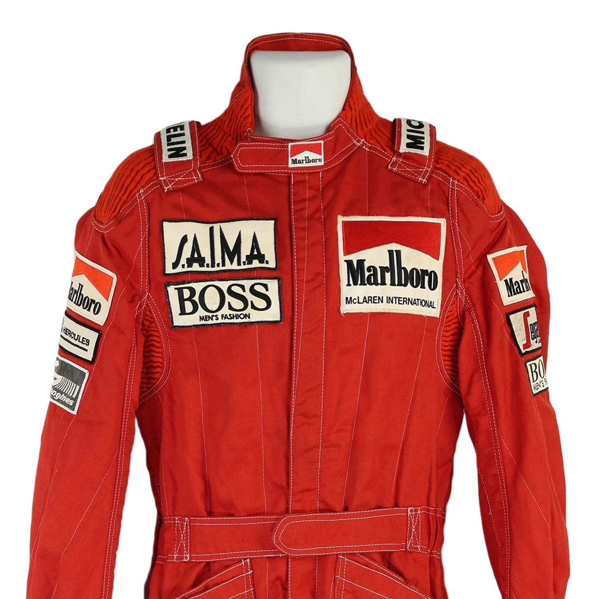 Niki Lauda Racing Suit Replica 1984: niki Lauda F1 Race Replica McLaren World Championship Winning Season Motorsport Suit.