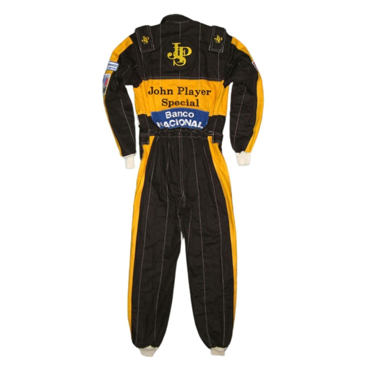 Ayrton Senna Racing Suit Replica 1985: ayrton Senna F1 Race Replica Lotus Motorsport Suit.