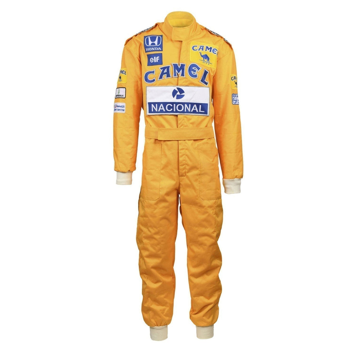 Ayrton Senna Racing Suit Replica 1987: ayrton Senna F1 Race Lotus Grand Prix Suit.
