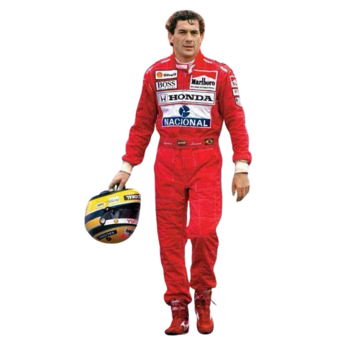 Ayrton Senna Racing Suit Replica 1991 United States GP: ayrton Senna F1 Race McLaren United States GP Driver Suit.