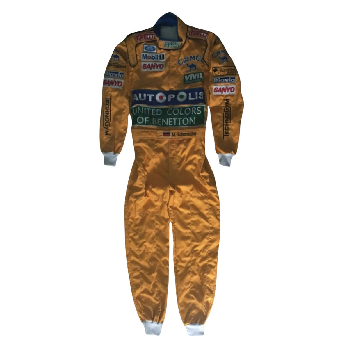 Michael Schumacher 1991 Racing Suit Replica: michael Schumacher F1 Race Replica Benetton Ford Grand Prix Suit.