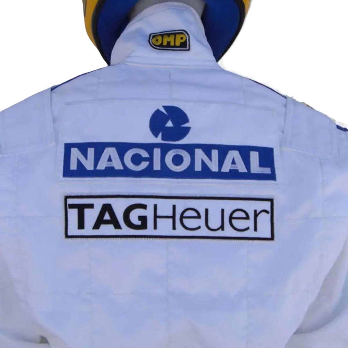 Ayrton Senna Paris Bercy 1993 Racing Suit Replica: ayrton Senna F1 Race Replica McLaren Paris Bercy Grand Prix Suit.