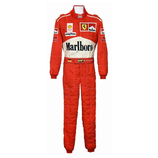 Michael Schumacher Racing Suit Replica 1997: michael Schumacher F1 Race Replica Ferrari Motorsport Suit.