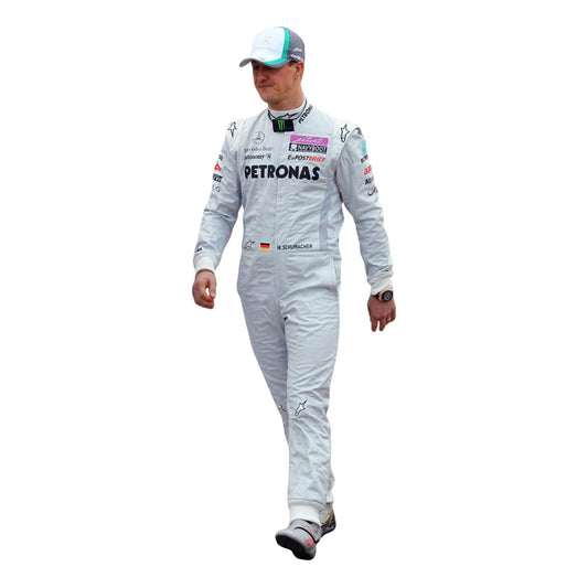 Michael Schumacher Racing Suit Replica 2011: michael Schumacher F1 Race Mercedes Grand Prix Suit.