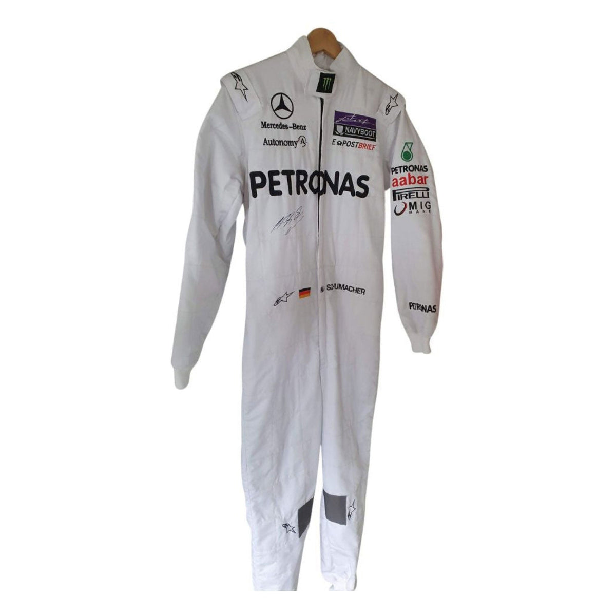 Michael Schumacher Racing Suit Replica 2011: michael Schumacher F1 Race Mercedes Motorsport Suit.