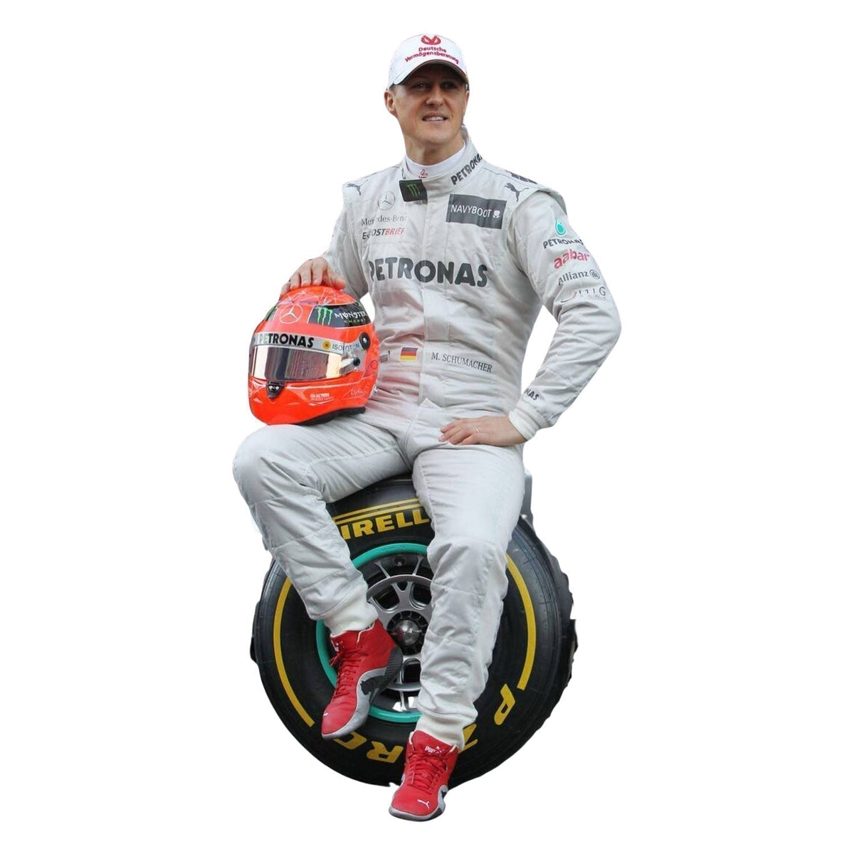 Michael Schumacher Racing Suit Replica 2012: michael Schumacher F1 Race Replica Mercedes Motorsport Suit.