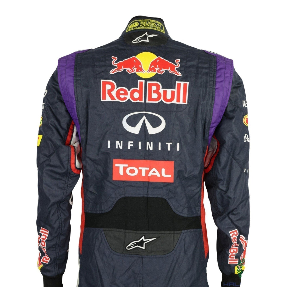 2014 Sebastian Vettel Racing Suit Replica: sebastian Vettel F1 Race Replica Red Bull Grand Prix Suit.