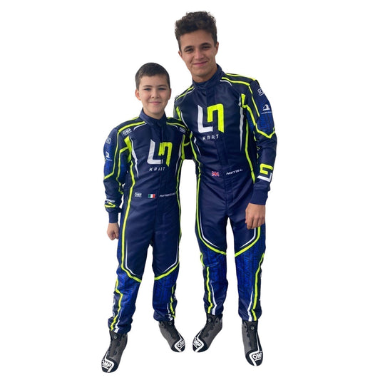 OMP 2022 LN Go-Kart Racing Suit Replica: oMP LN Go-Kart Race Karting Costume.