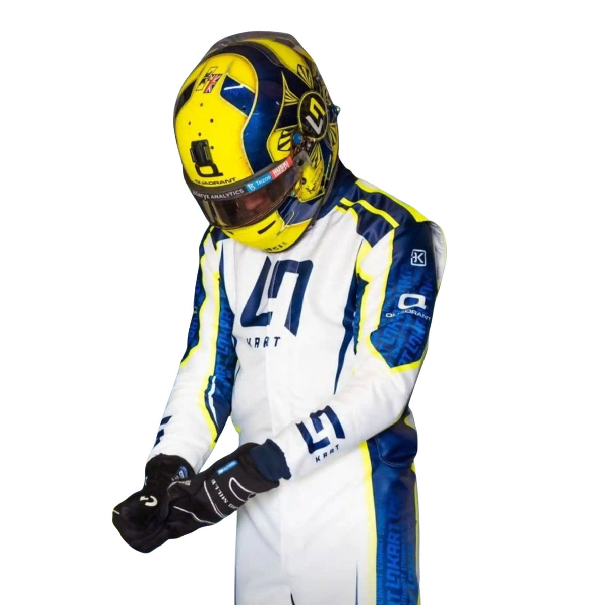 OMP 2022 LN Kart Racing Suit Replica: oMP Overall LN Kart Race Track Suit.
