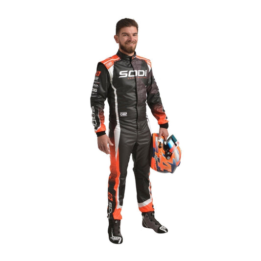Sodi 2024 USA OMP Racing Suit Replica: sodi USA OMP Race Motorsport Suit.