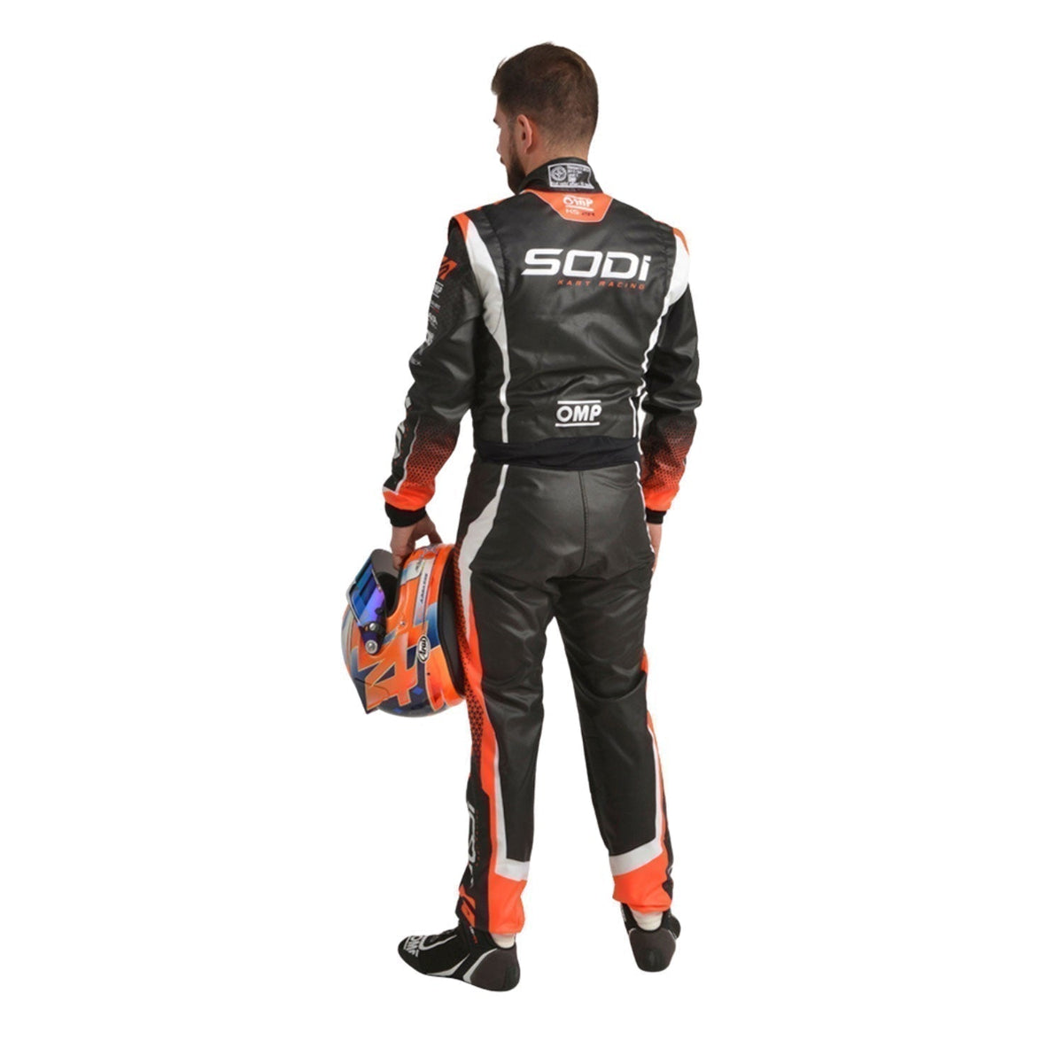 Sodi 2024 USA OMP Racing Suit Replica: sodi USA OMP Race Go-Kart Suit.
