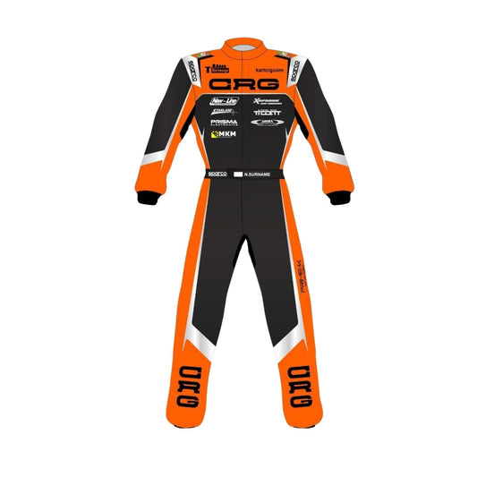 CRG 2025 Prime-K Kart Racing Suit Replica: cRG Prime-K Kart Race Track Suit.