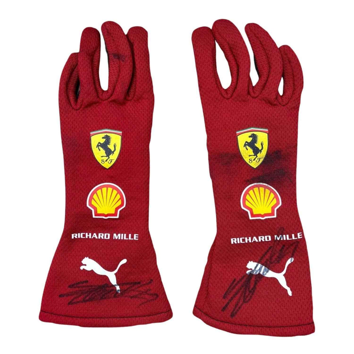 2025 Charles Leclerc Racing Gloves Replica.