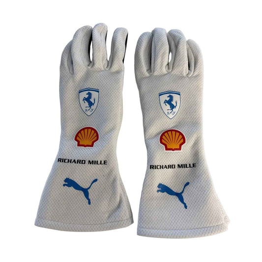 Charles Leclerc Racing Gloves Replica 2025 Monaco GP.