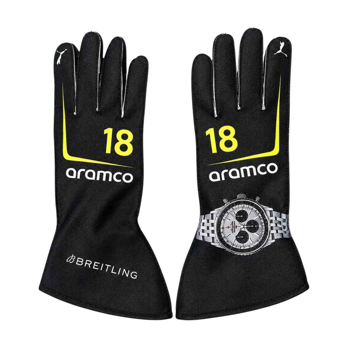 2026 Racing Gloves Replica – Aston Martin Edition.