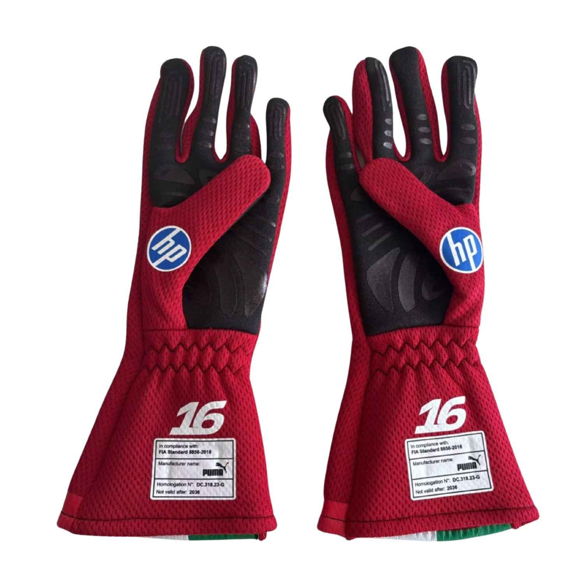 Charles Leclerc Racing Gloves Replica 2026 Monaco GP.