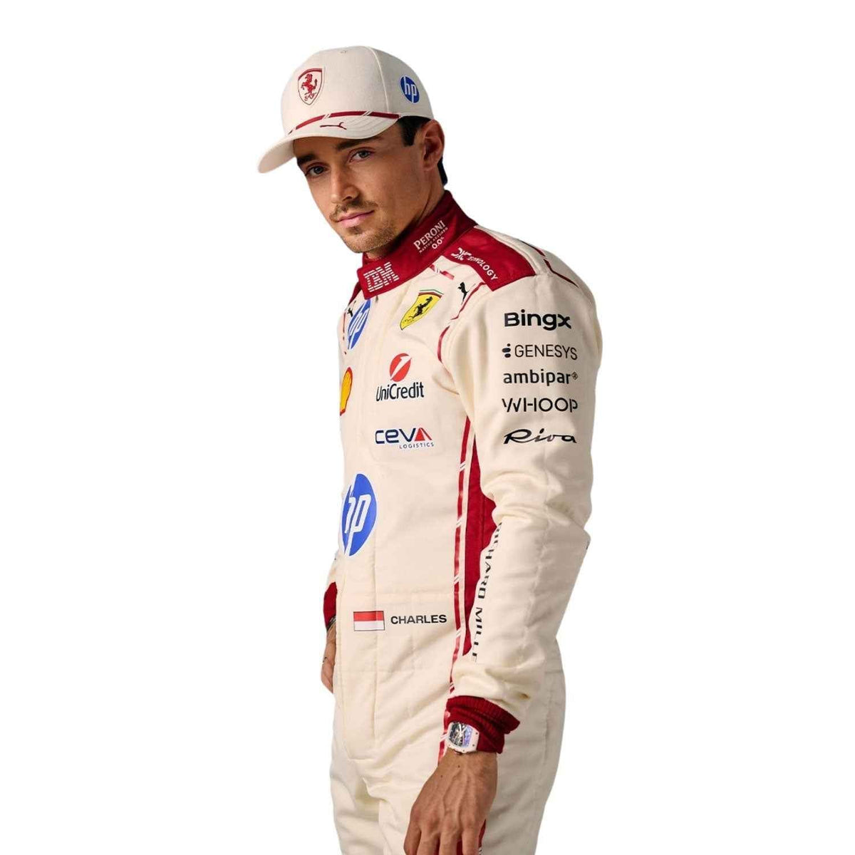 Charles Leclerc Racing Suit Replica 2026 Monaco GP.