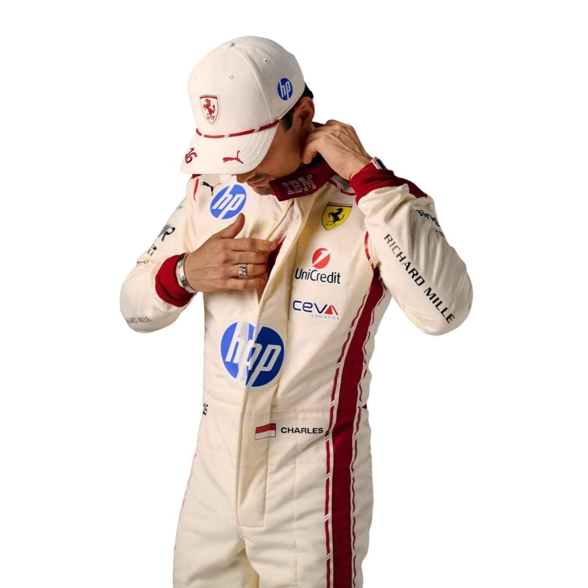Charles Leclerc Racing Suit Replica 2026 Monaco GP.