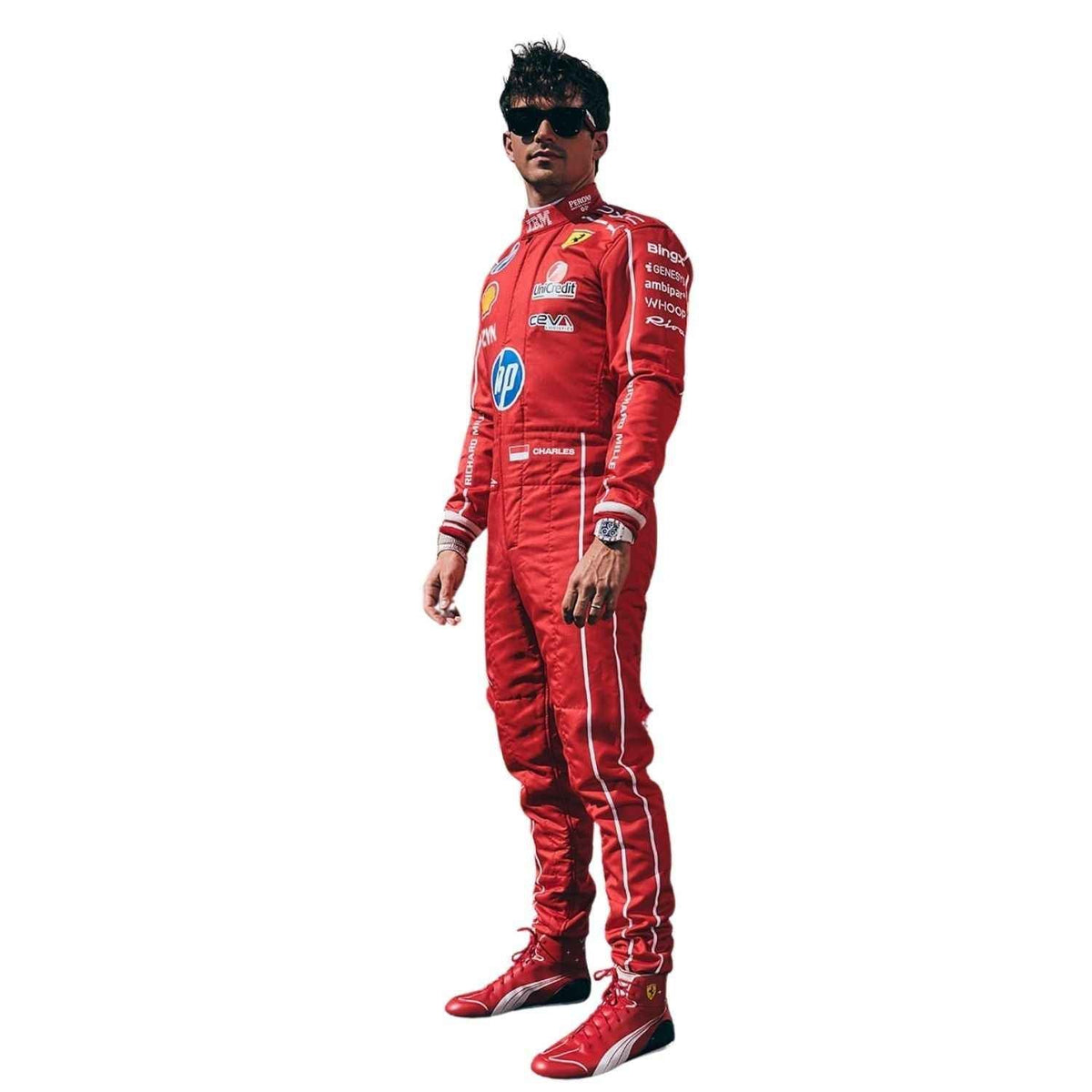 Charles Leclerc Italian GP 2026 Racing Suit Replica.