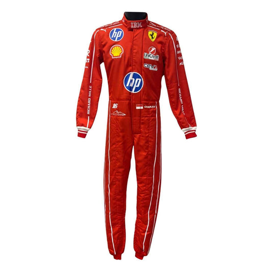 Charles Leclerc Italian GP 2026 Racing Suit Replica.