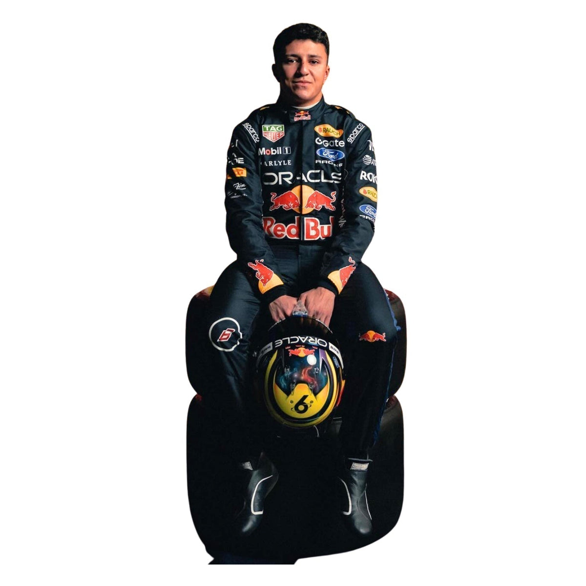 Isack Hadjar Racing Suit Replica 2026: isack Hadjar F1 Race Red Bull Motorsport Suit.