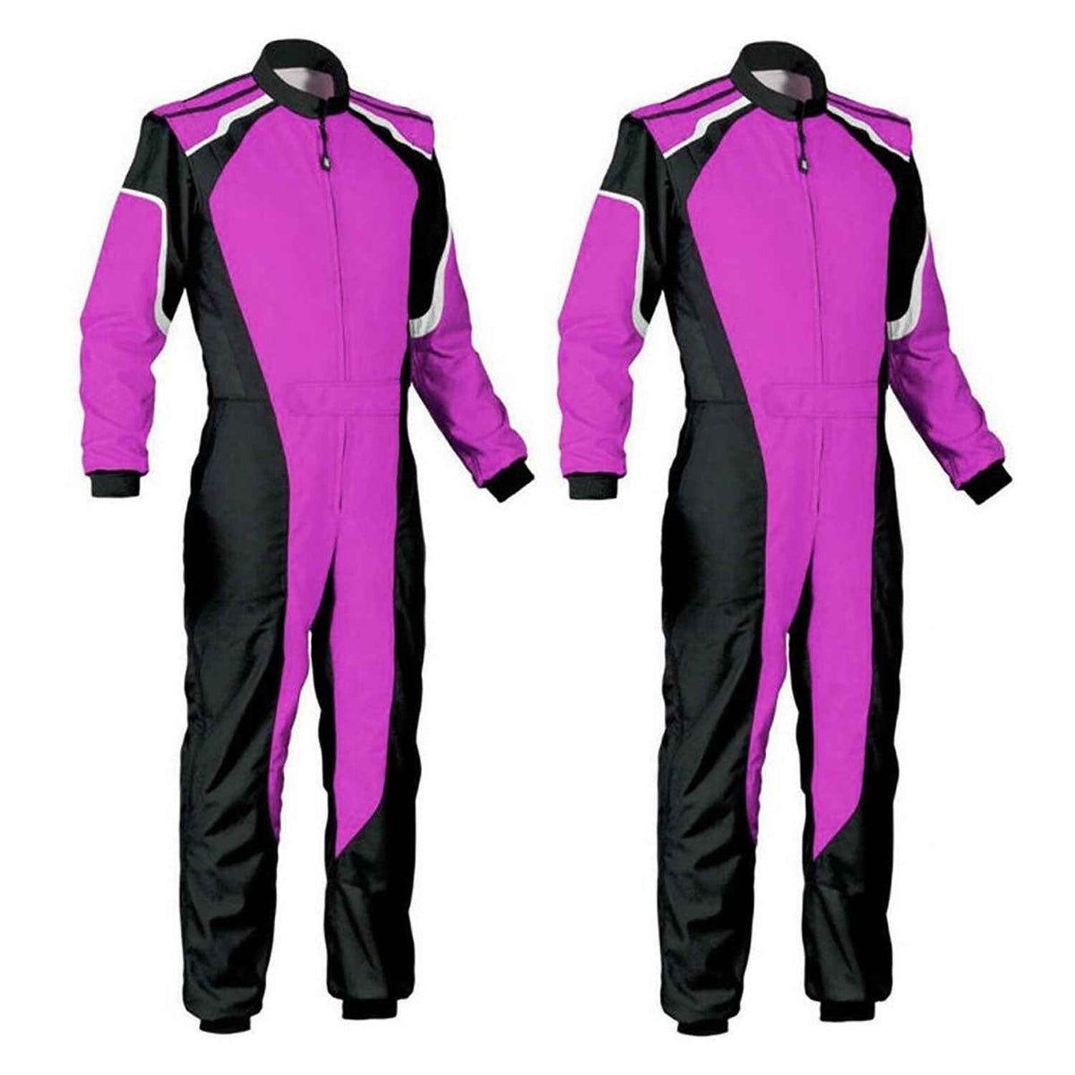 Pink Black Go-Kart Racewear – Custom Fit.