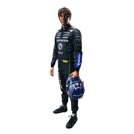 Alexander Albon 2025 Racing Suit Replica – Las Vegas GP: alexander Albon F1 Race Williams Las Vegas GP Grand Prix Suit.