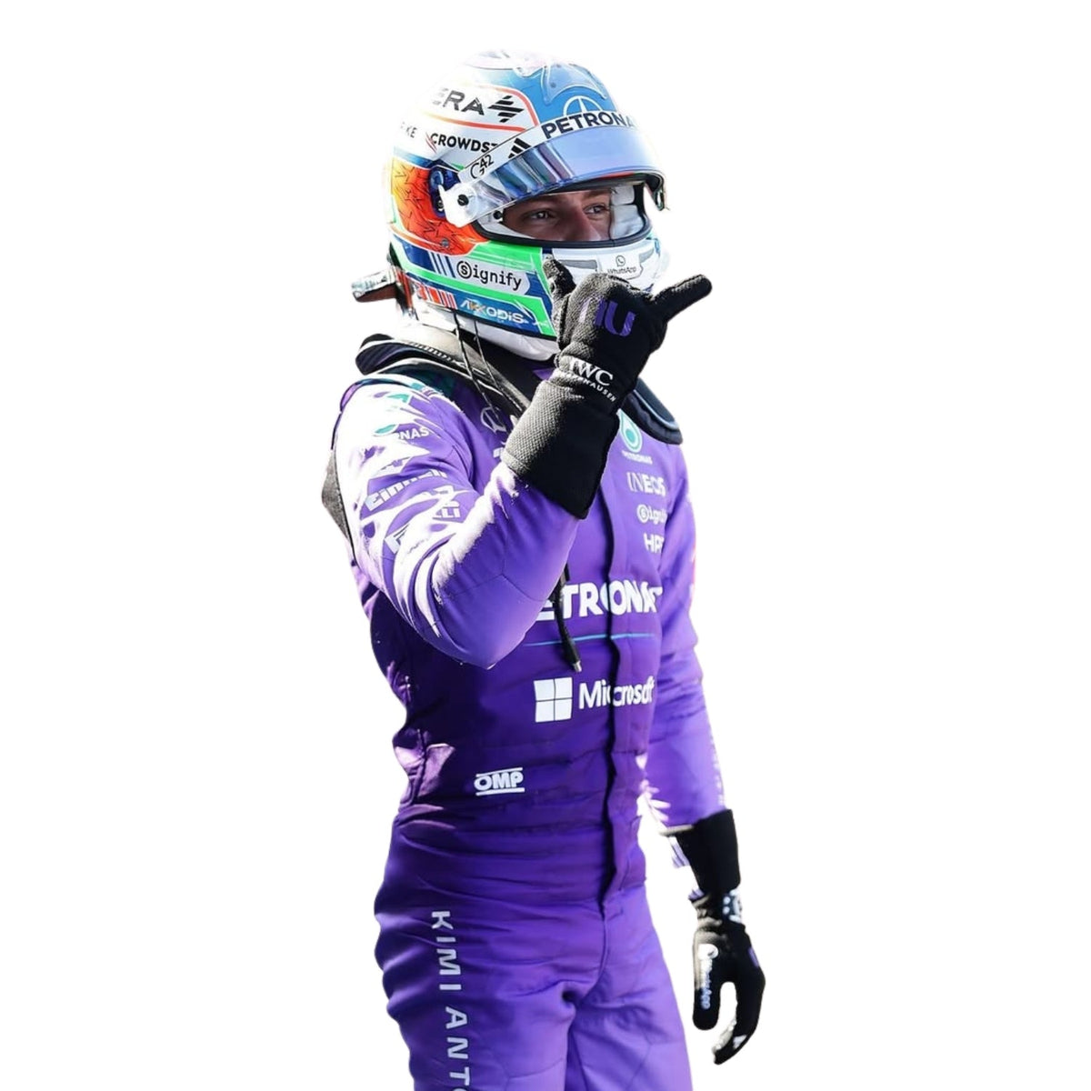 2026 Racing Suit Replica – Andrea Kimi Antonelli Miami GP: andrea Kimi Antonelli F1 Race Mercedes Miami GP Motorsport Suit.