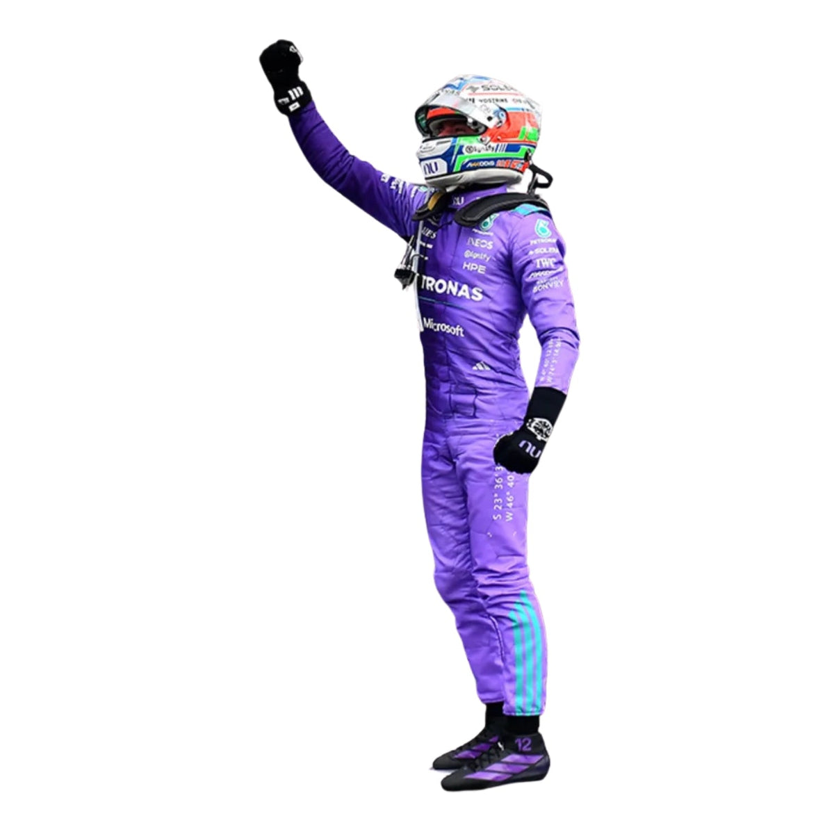 2026 Racing Suit Replica – Andrea Kimi Antonelli Miami GP: andrea Kimi Antonelli F1 Race Mercedes Miami GP Motorsport Suit.
