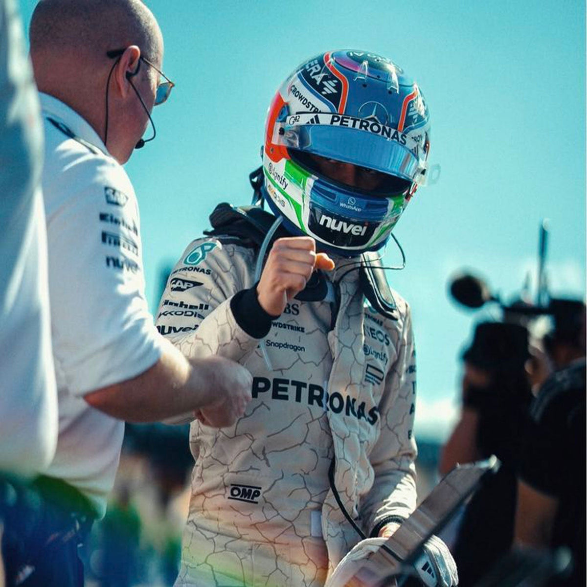 2025 Racing Suit Replica – Andrea Kimi Antonelli Usa Austin GP: andrea Kimi Antonelli F1 Race Replica Mercedes USA Austin GP Grand Prix Suit.