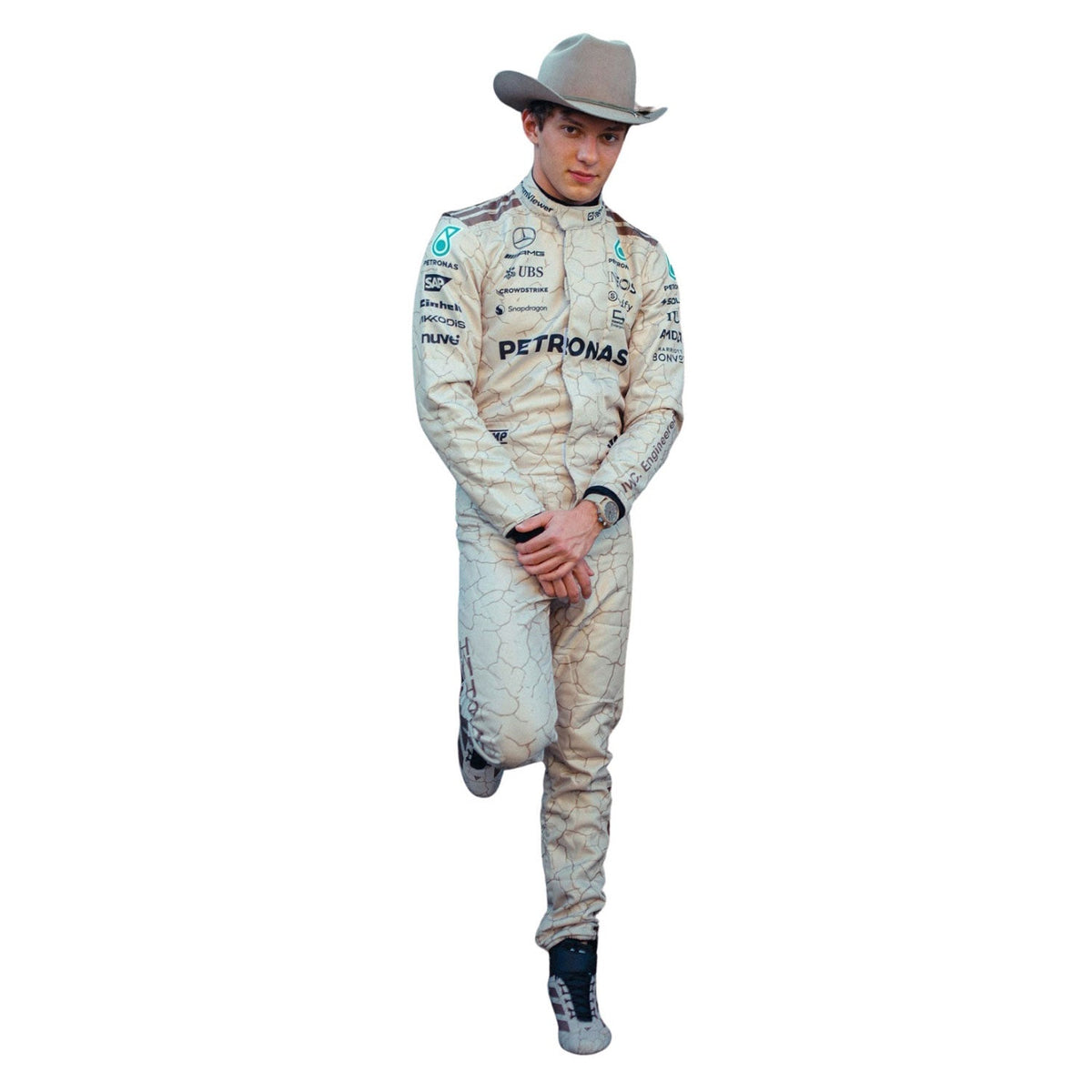 2025 Racing Suit Replica – Andrea Kimi Antonelli Usa Austin GP: andrea Kimi Antonelli F1 Race Replica Mercedes USA Austin GP Grand Prix Suit.