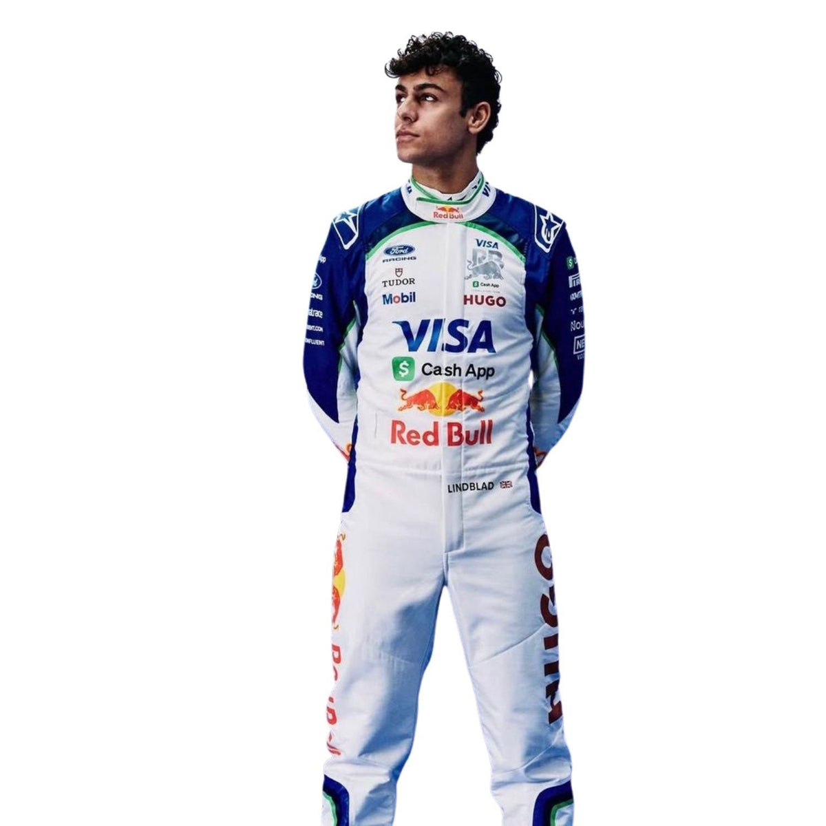 2026 Arvid Lindblad Racing Suit Replica: arvid Lindblad F1 Race Replica VCARB Grand Prix Suit.