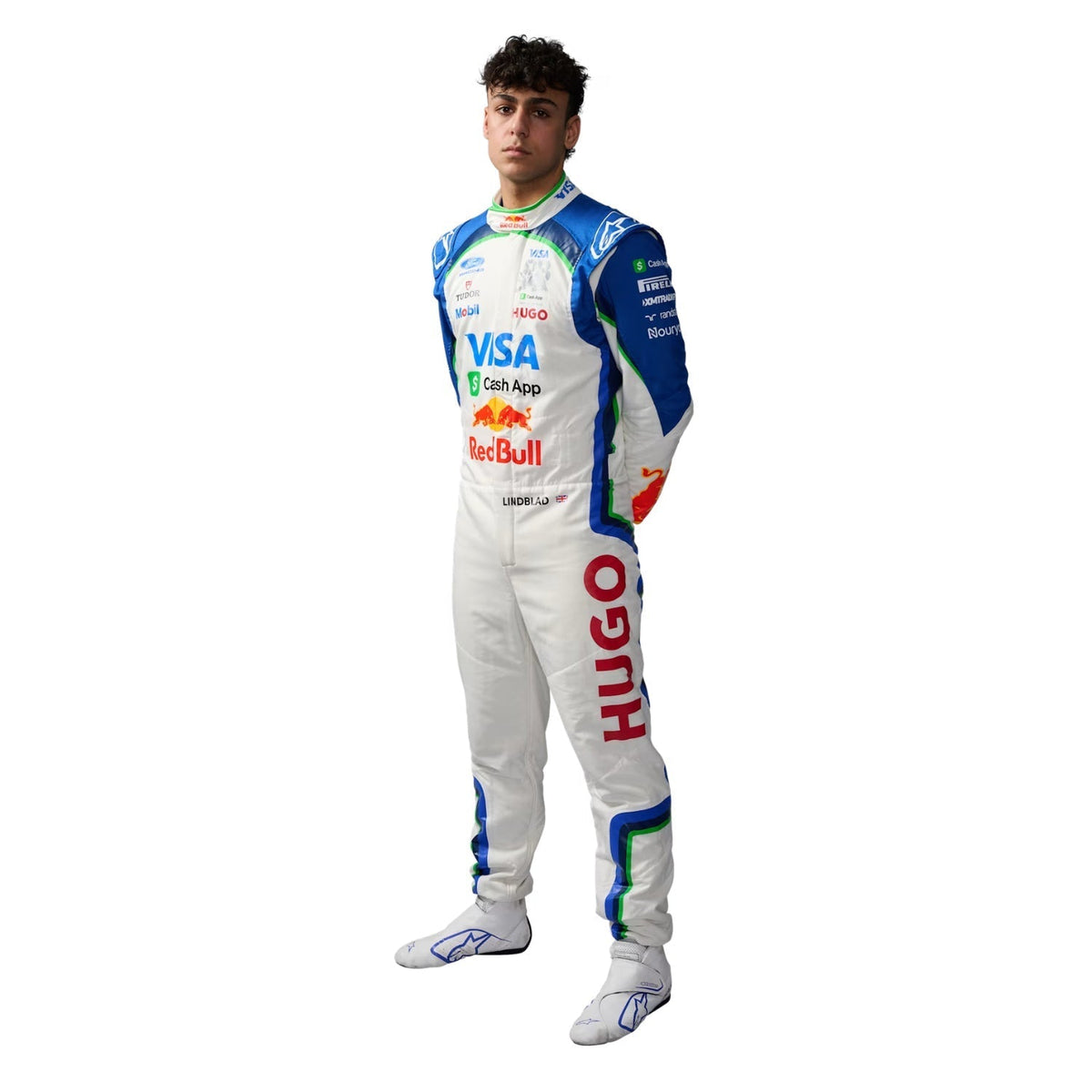 2026 Arvid Lindblad Racing Suit Replica: arvid Lindblad F1 Race Replica VCARB Grand Prix Suit.