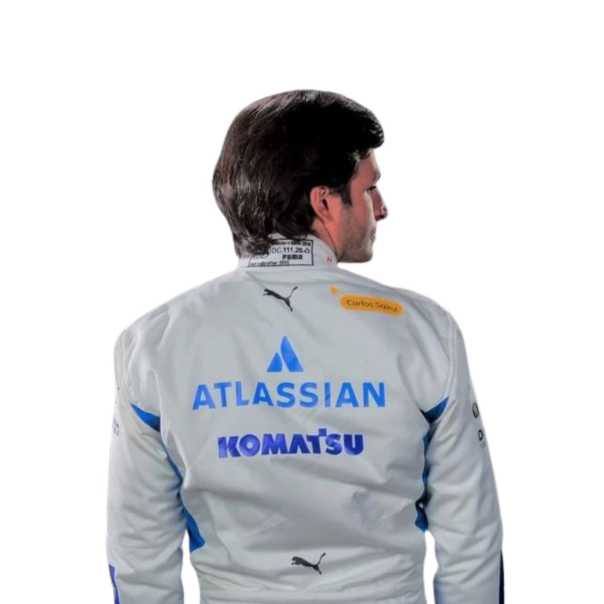 Carlos Sainz Racing Suit Replica 2025: carlos Sainz F1 Race Replica Williams Motorsport Suit.