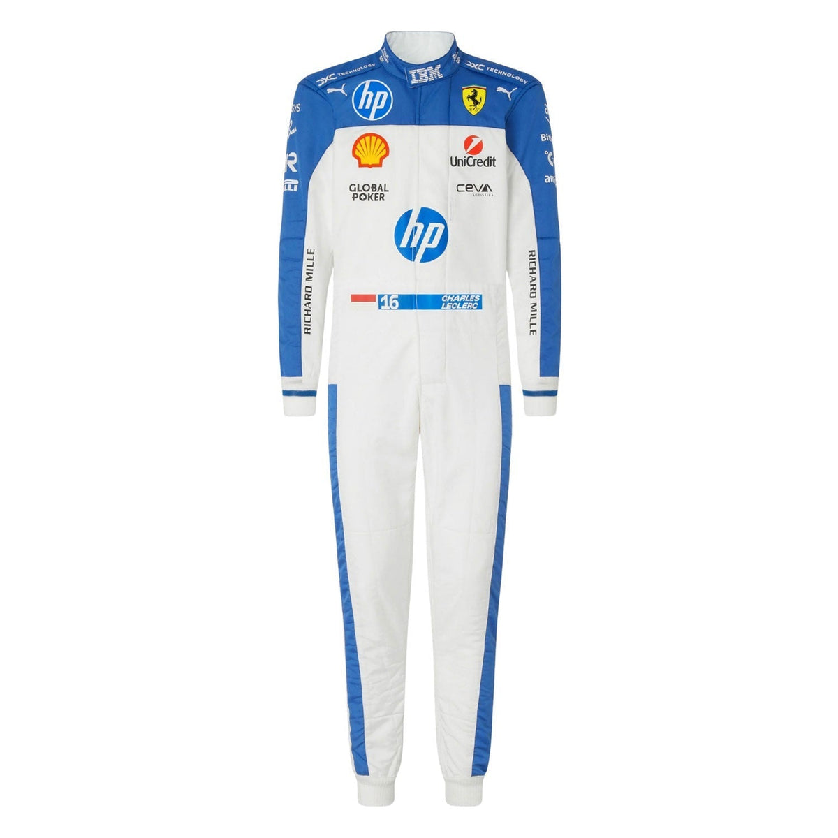 Charles Leclerc Miami GP 2025 Racing Suit Replica: charles Leclerc F1 Race Replica Ferrari Miami GP Motorsport Suit.