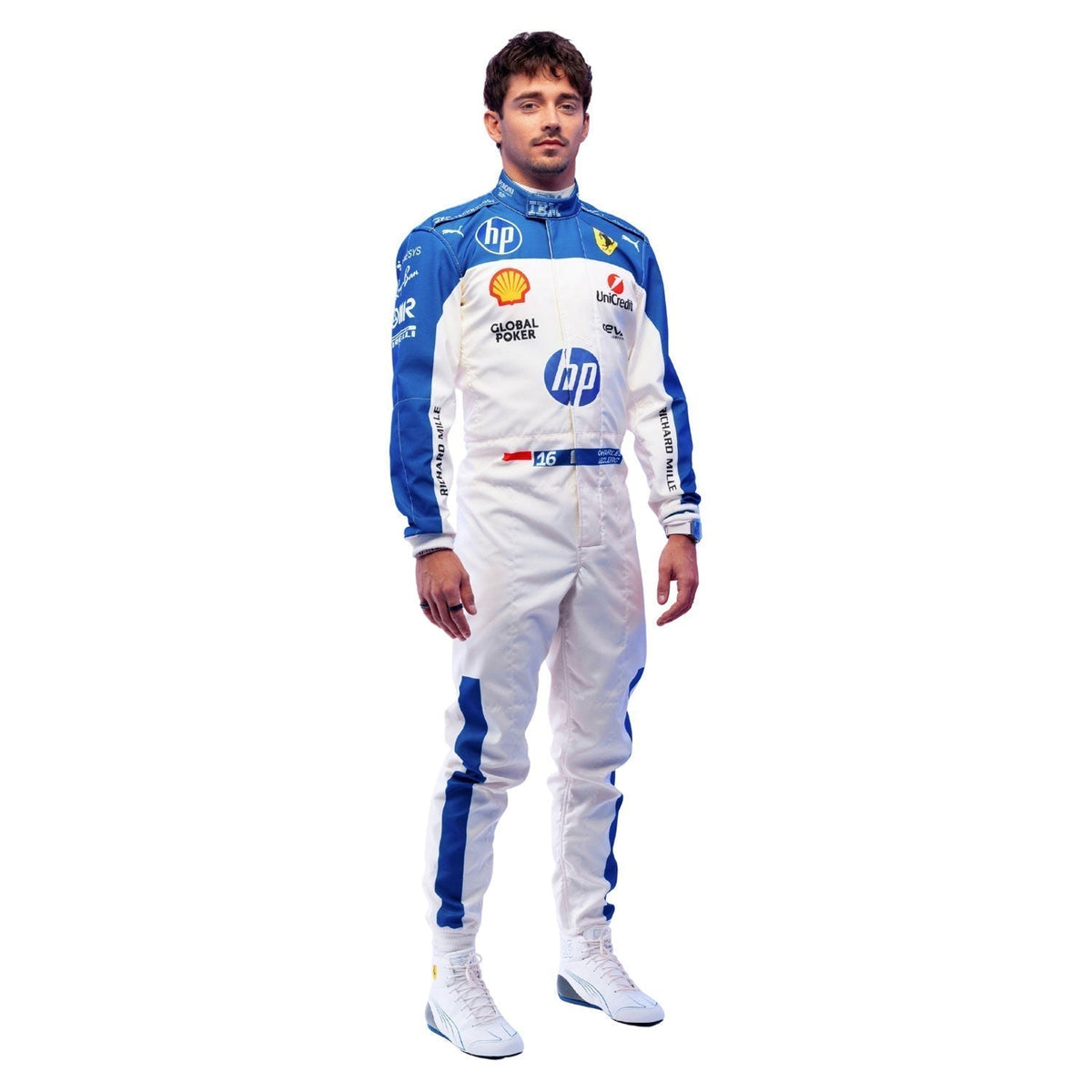 Charles Leclerc Miami GP 2025 Racing Suit Replica: charles Leclerc F1 Race Replica Ferrari Miami GP Motorsport Suit.
