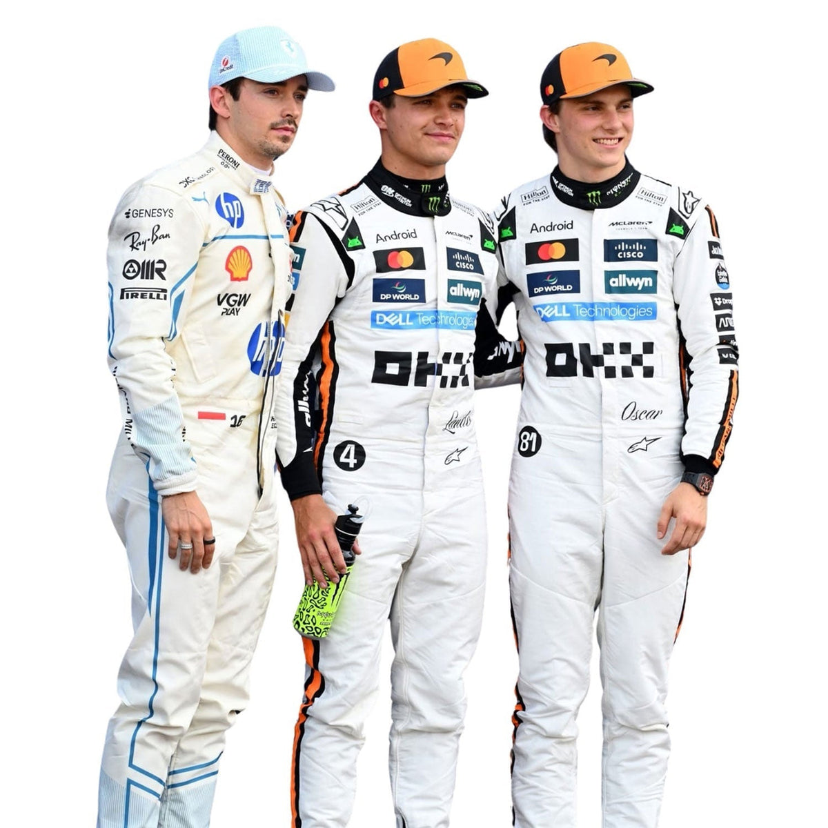 Charles Leclerc Racing Suit Replica 2025 Monaco GP: charles Leclerc & Lando Norris & Oscar Piastri F1 Race Ferrari Monaco GP Motorsport Suit.