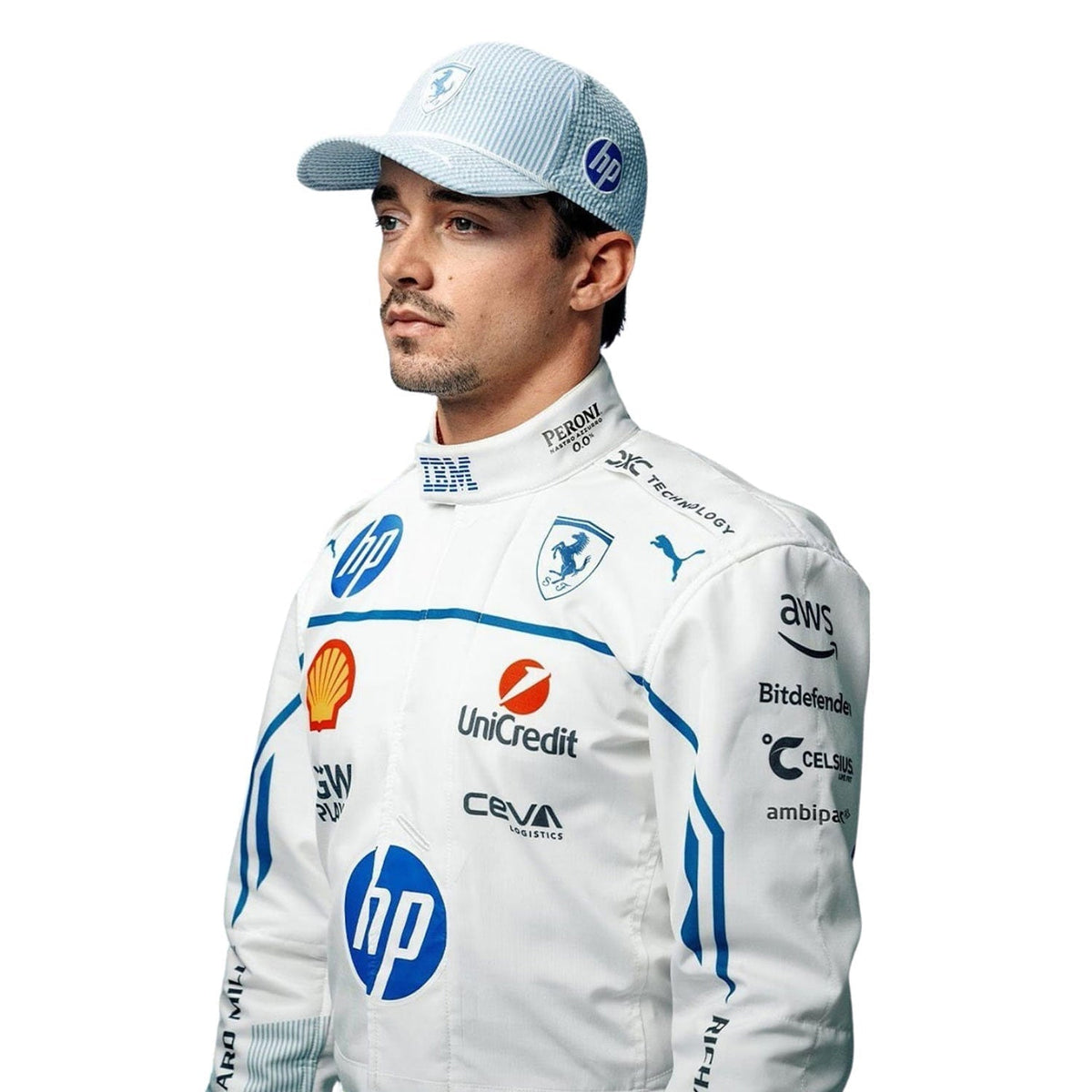 Charles Leclerc Racing Suit Replica 2025 Monaco GP: charles Leclerc F1 Race Ferrari Monaco GP Motorsport Suit.
