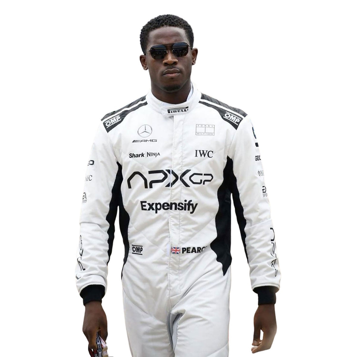 Joshua Pearce 2025 Racing Suit – F1 The Movie Replica: joshua Pearce (Damson Idris) F1 The Movie Racing APXGP Motorsport Suit.