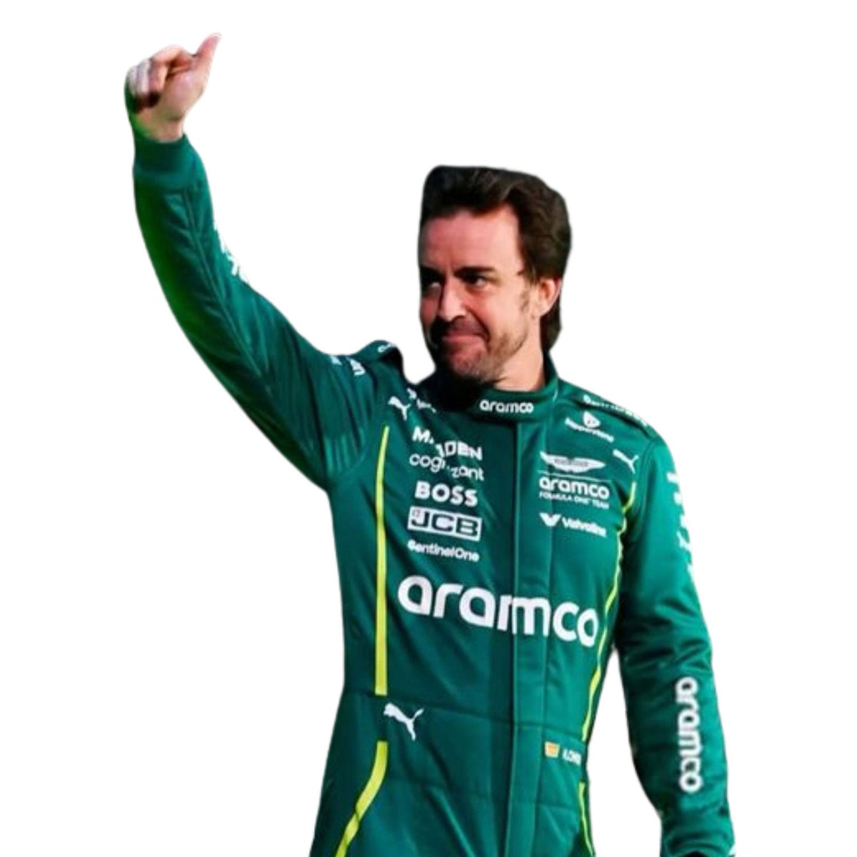 Fernando Alonso Racing Suit Replica 2025: fernando Alonso F1 Race Aston Martin Grand Prix Suit.