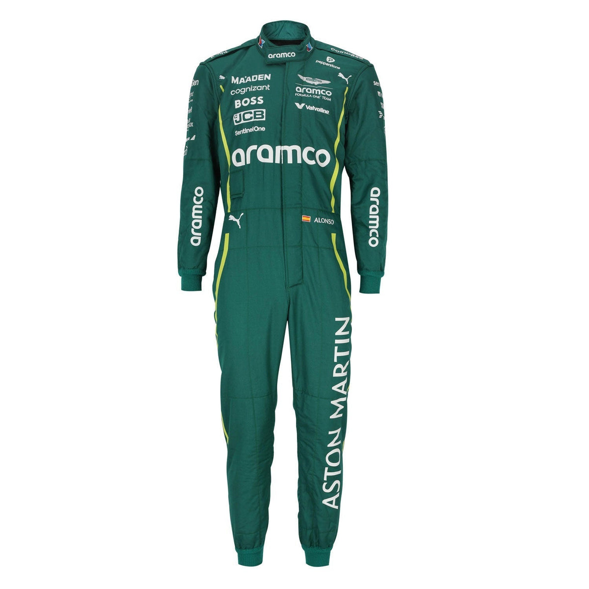 Fernando Alonso Racing Suit Replica 2025: fernando Alonso F1 Race Aston Martin Grand Prix Suit.