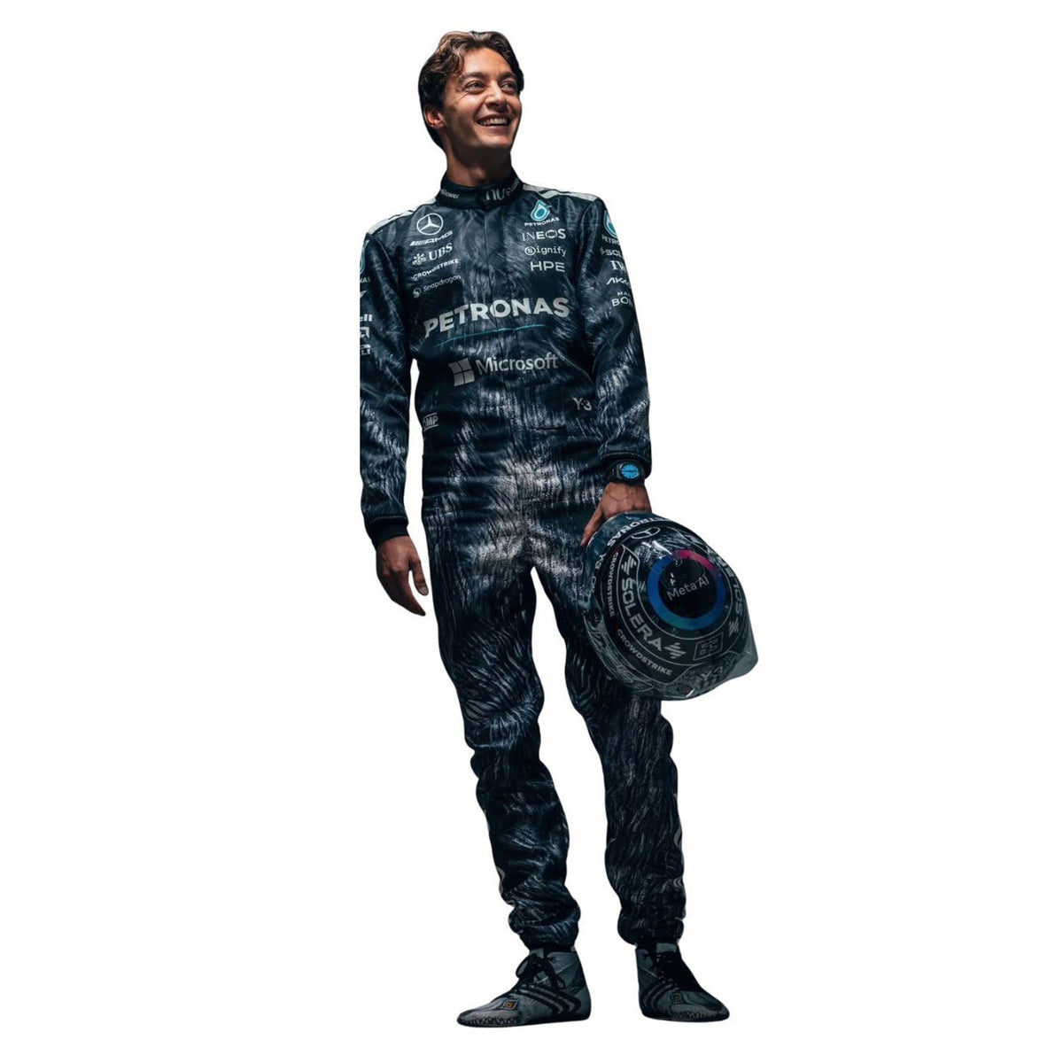 2026 Racing Suit Replica – George Russell Japanese GP: george Russell F1 Race Mercedes Japanese GP Grand Prix Suit.