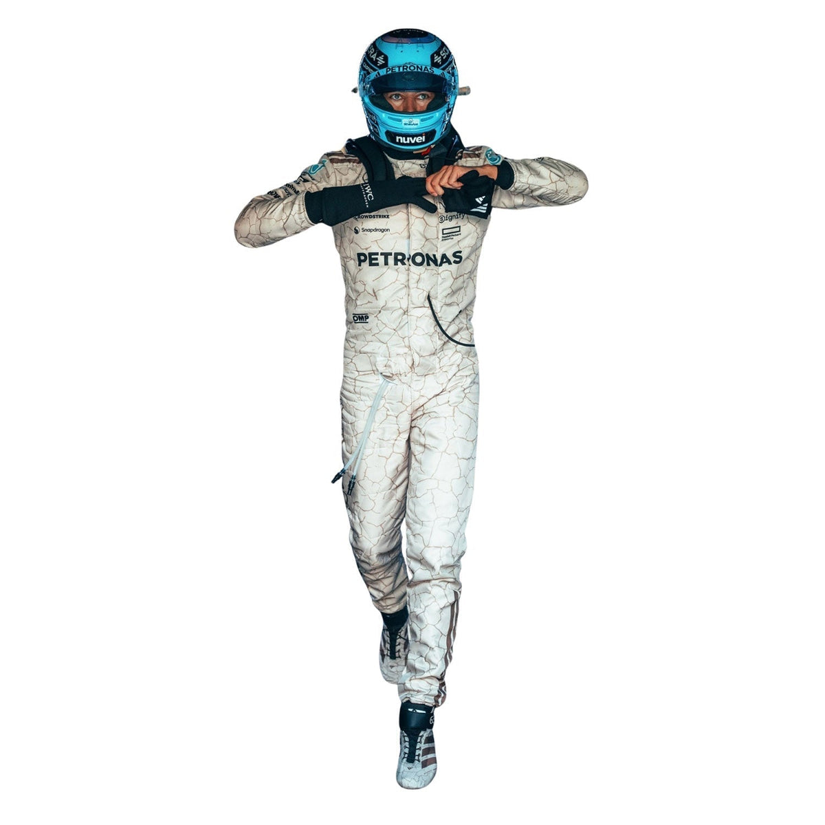 George Russell Usa Austin GP 2025 Racing Suit Replica: george Russell F1 Race Replica Mercedes USA Austin GP Grand Prix Suit.