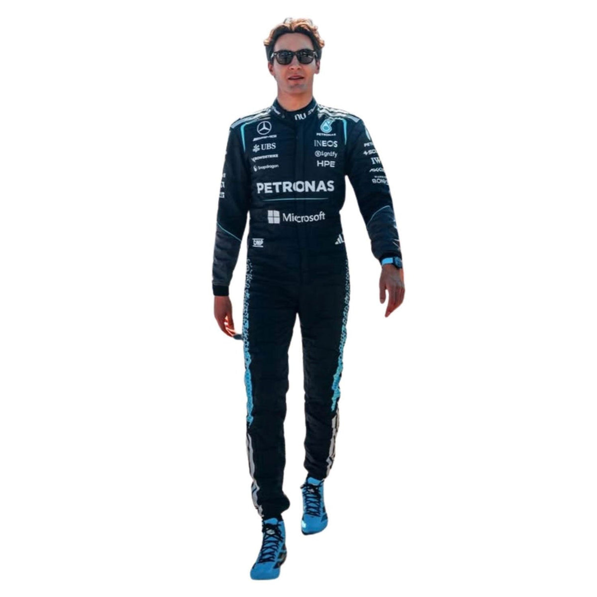George Russell 2026 Racing Suit Replica: george Russell F1 Race Mercedes Grand Prix Suit.