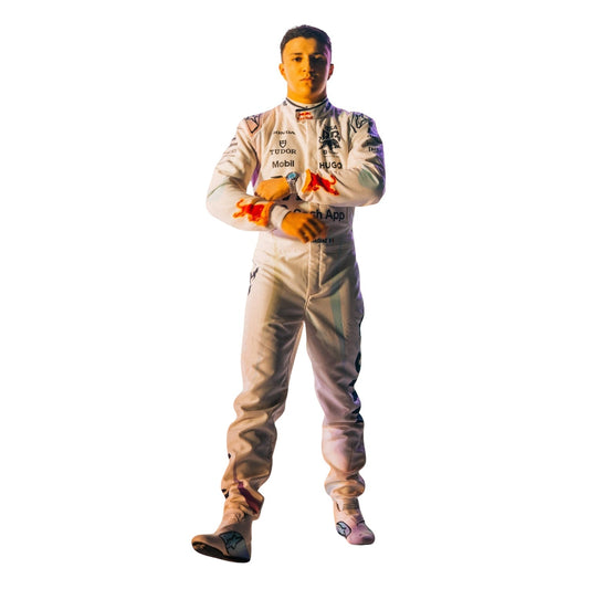 2025 Racing Suit Replica – Isack Hadjar Las Vegas: isack Hadjar F1 Race Replica VCARB Las Vegas Motorsport Suit.