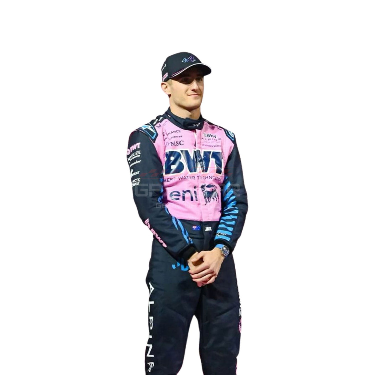 2025 Jack Doohan Racing Suit Replica: jack Doohan F1 Race Alpine Motorsport Suit.